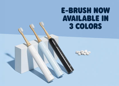 E-Brush + Whitening Kit + Toothpaste Tabs – Years Supply