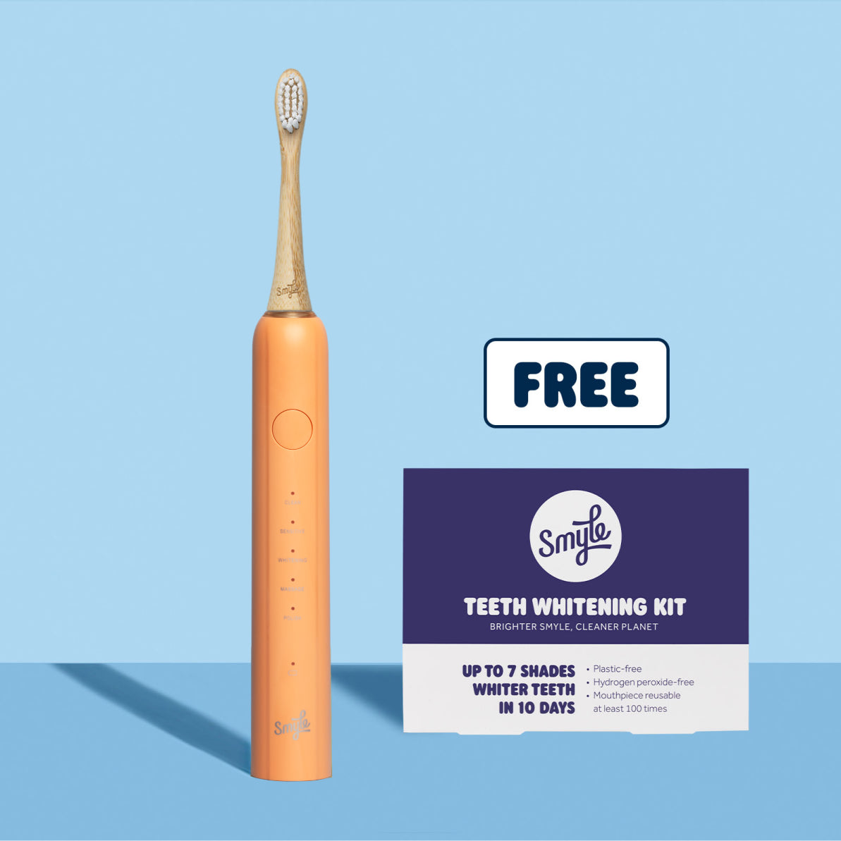 E-BRUSH + GRATIS WHITENING KIT BUNDLE