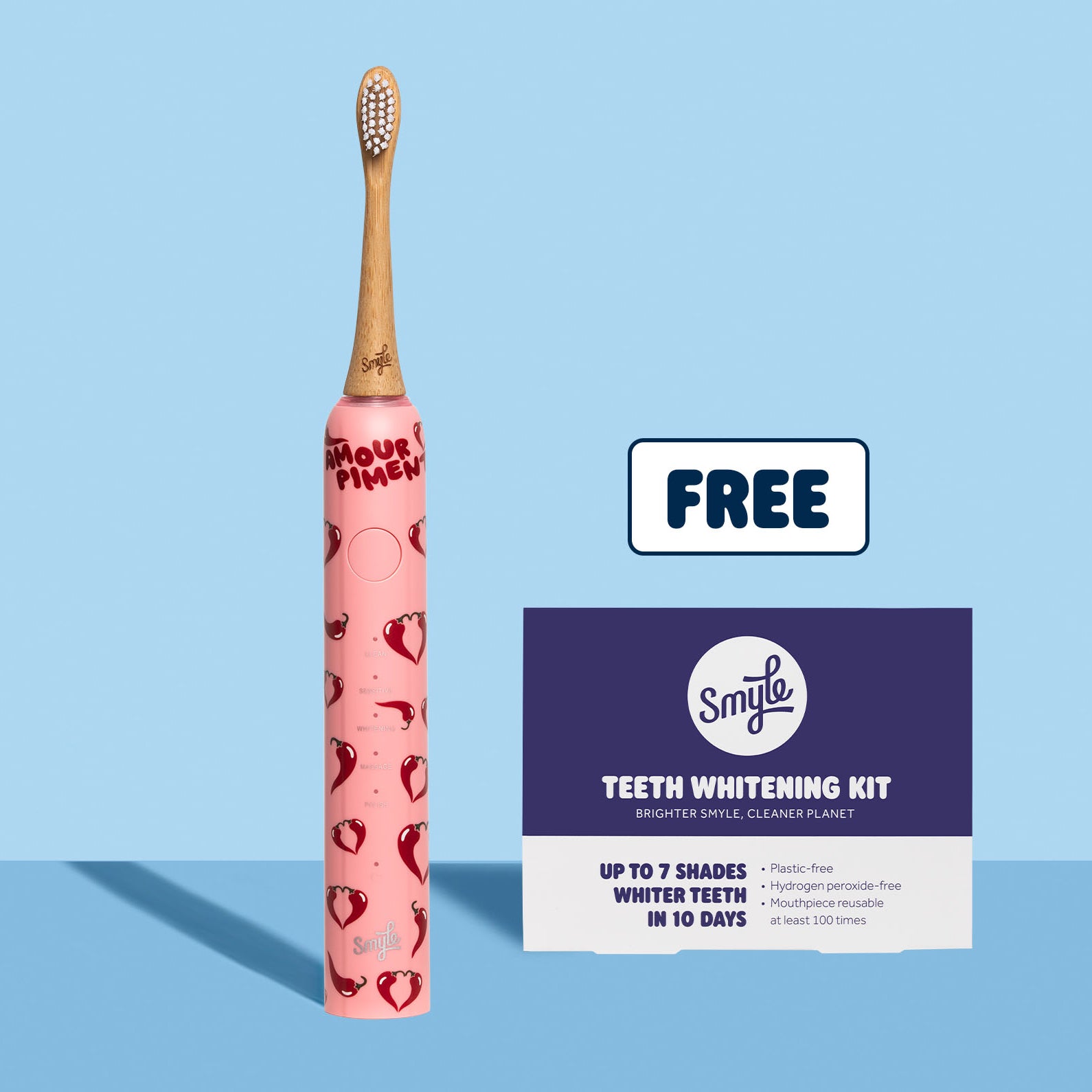 E-Brush + Free Whitening kit