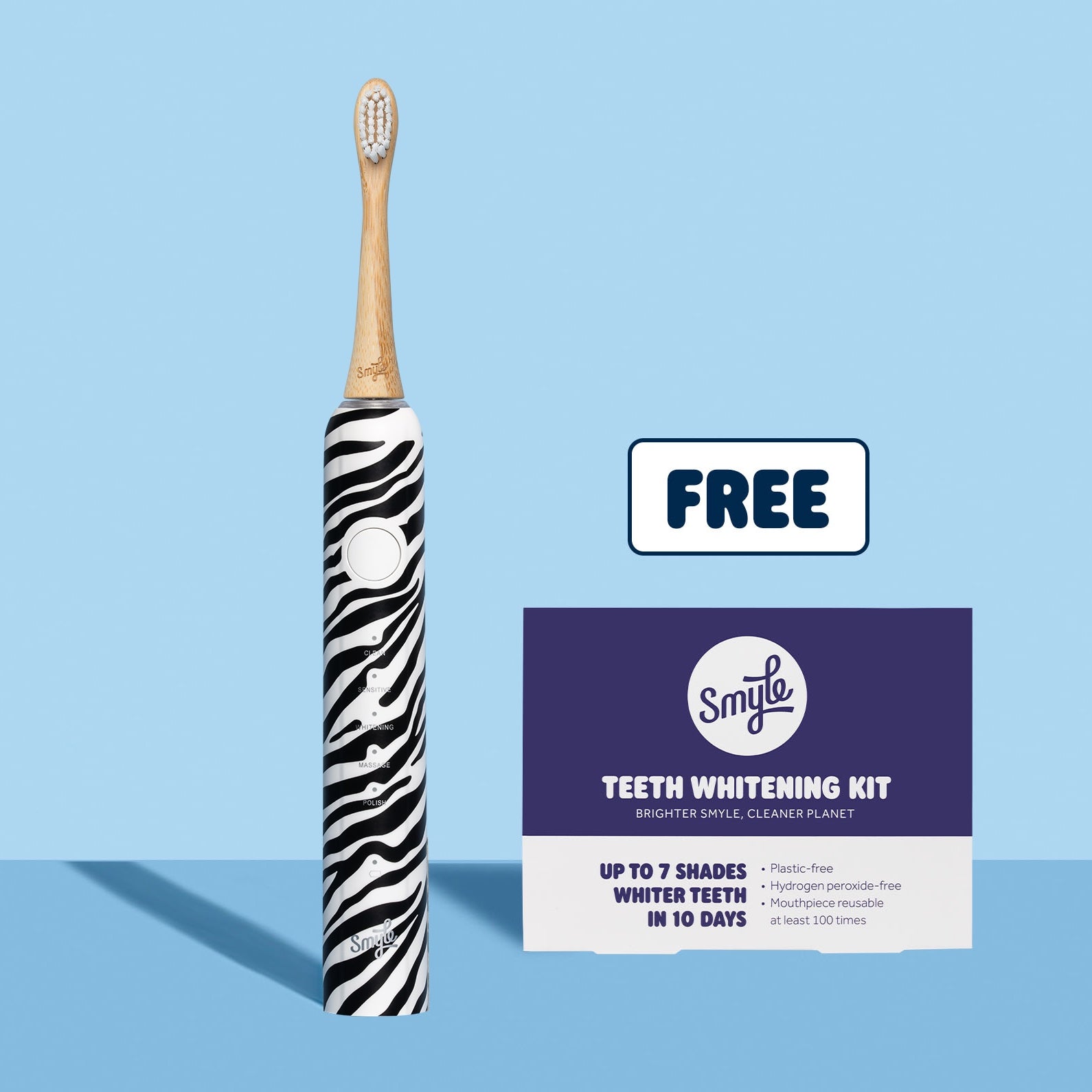 E-Brush + Free Whitening kit