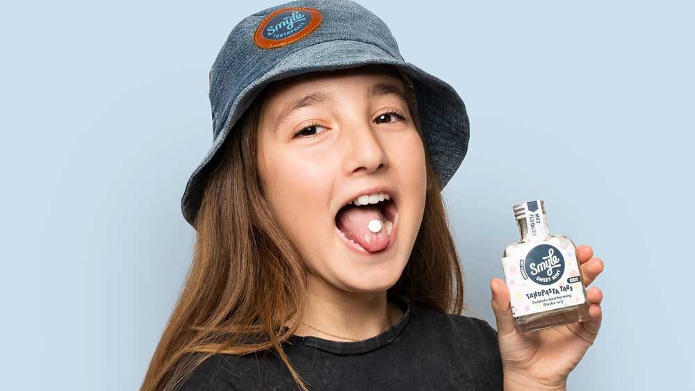 Kindertandpasta zonder fluoride