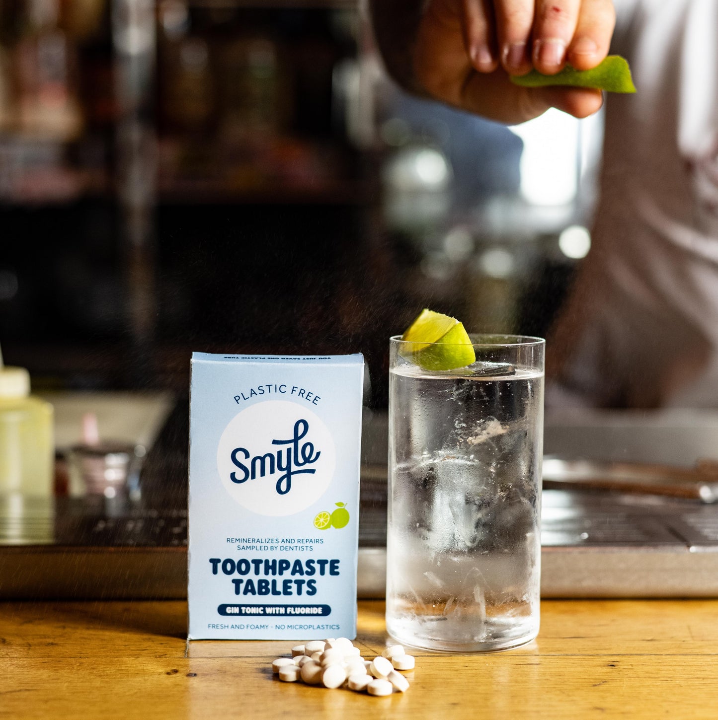 Toothpaste tabs - Gin & Tonic