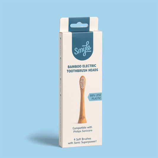 PHILIPS SONICARE - BAMBOE OPZETBORSTELS - x4