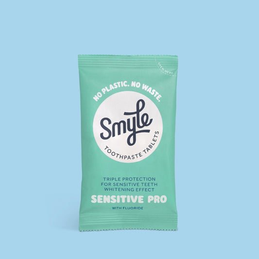 Toothpaste Tabs - Sensitive Pro - with fluoride - 1 month